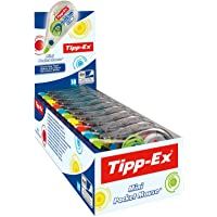Tipp-Ex Mini Pocket Mouse Cinta Correctora – 6 m x 5 mm- Colores Surtidos- Caja de 10 Unidades